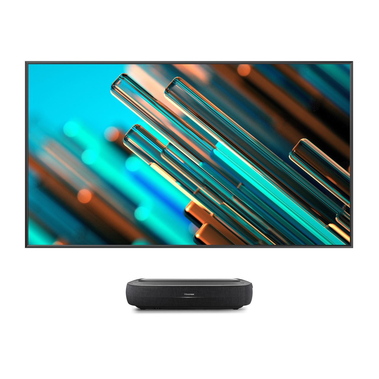 Hisense 100L9H Laser TV + 100" CLR (Basic / Premium) Rahmenleinwand