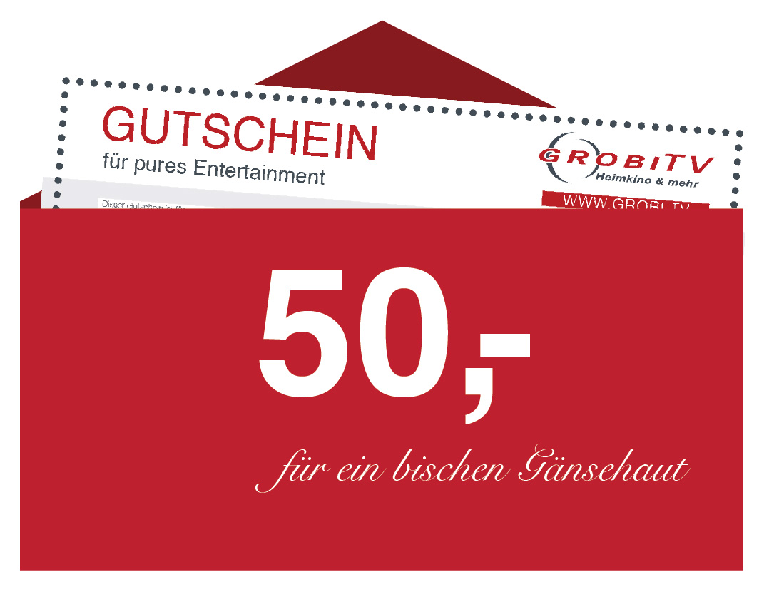 GROBI TV Geschenkgutschein 50 EUR