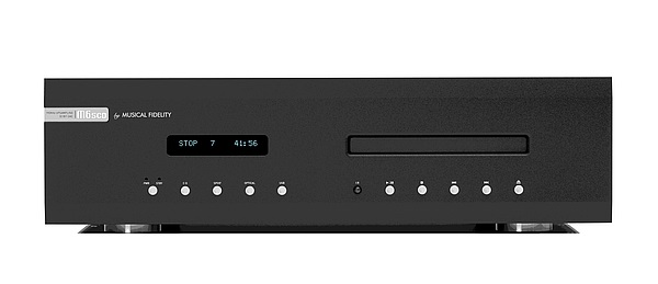 Grobi.TV - Musical Fidelity M6sCD - CD-Spieler / DAC - schwarz - Frontansicht