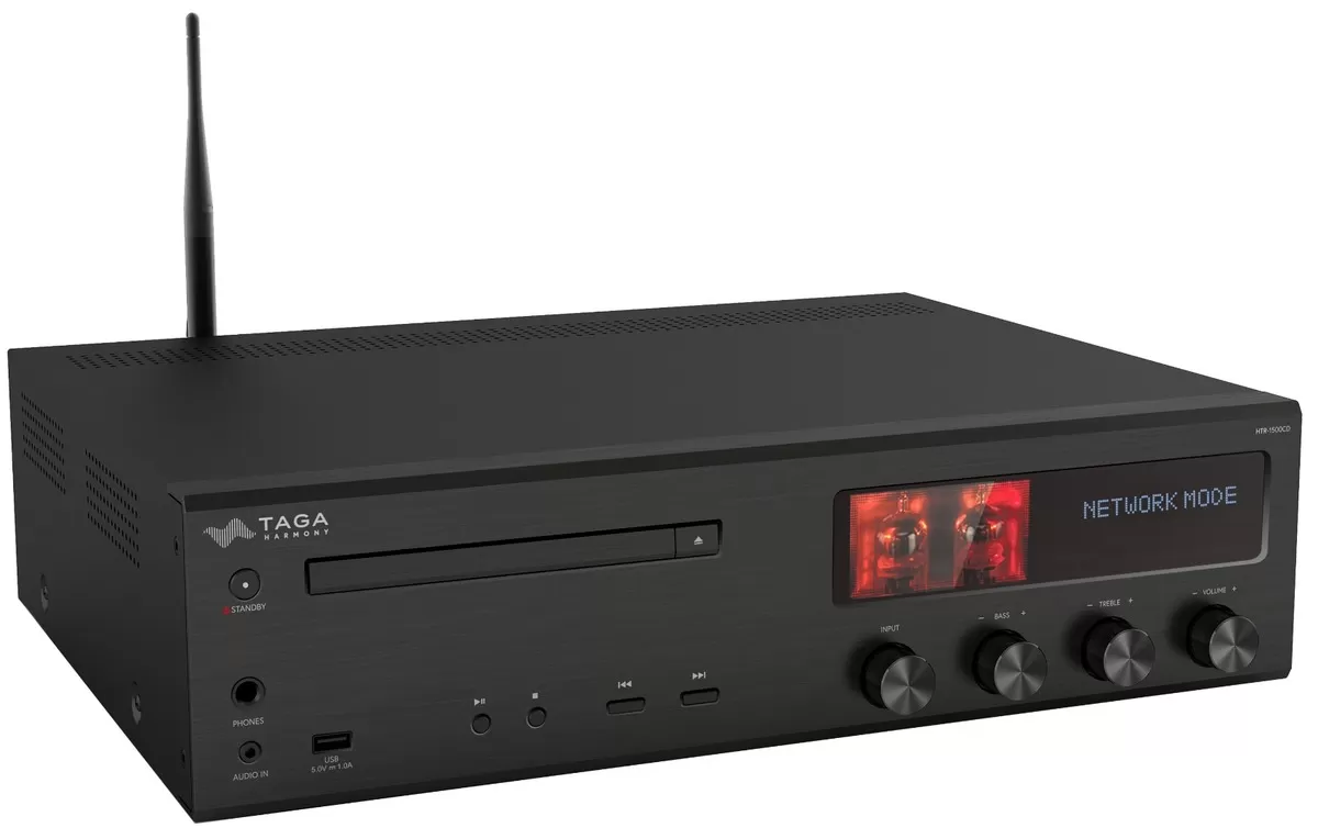 TAGA HTR-1500CD (Schwarz) (D)