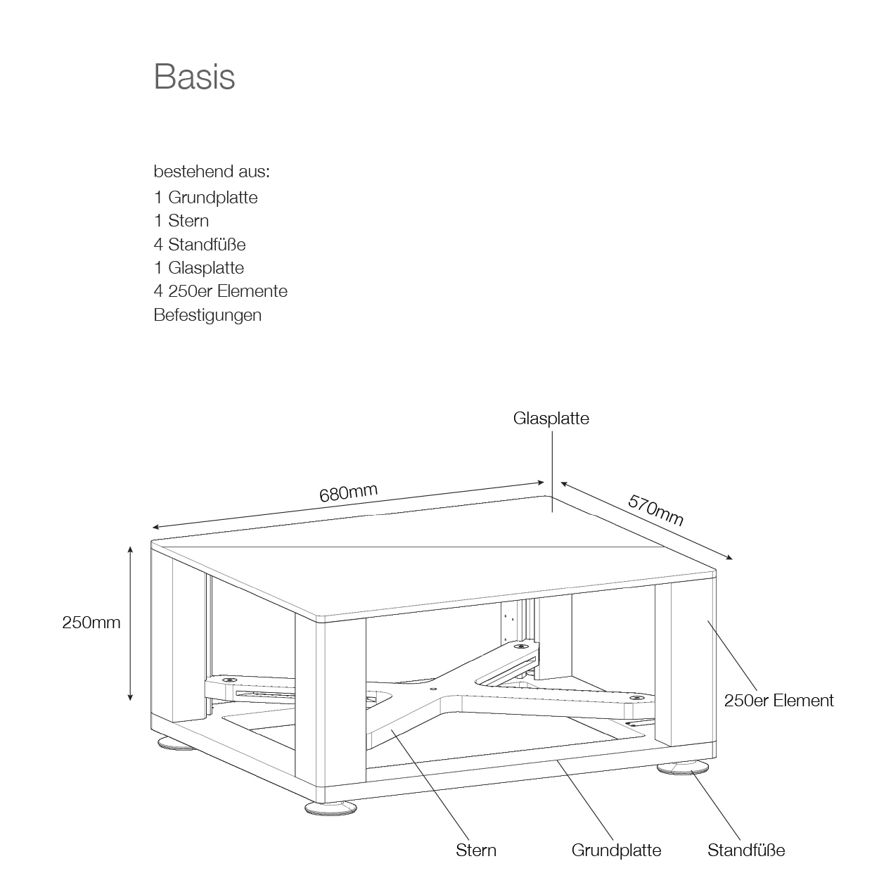 HIFI Rack MR1 Basis