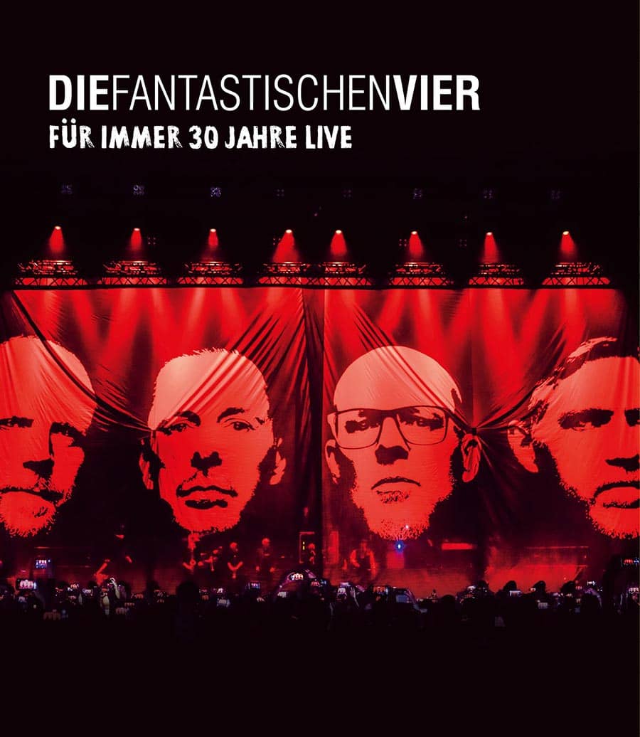 GrobiTV - Die Fantastischen Vier - Für Immer 30 Jahre Live - Blu-ray Video - Cover Frontansicht