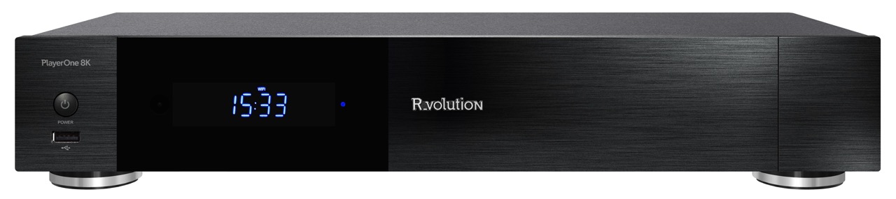 Rvolution PlayerOne 8K | High-End Netzwerk Mediaplayer und Medienserver