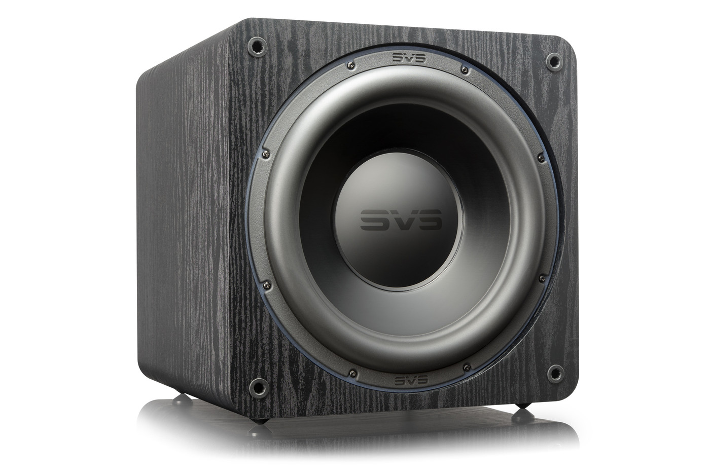 GrobiTV - SVS SB-3000 Heimkino Subwoofer - black ash - Frontansicht rechts ohne Grill