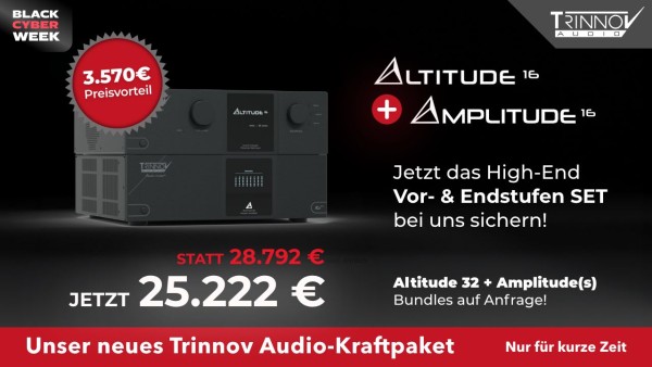 Trinnov Audio-Kraftpaket | Altitude 16 + Amplitude 16