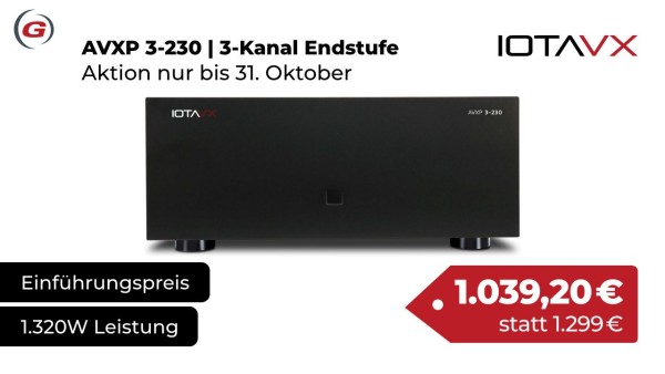 AVXP-3-230-3-Kanal-Endstufe