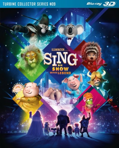 Sing 2: Die Show deines Lebens 3D - Turbine Collector Series #09 (Blu-ray 3D)