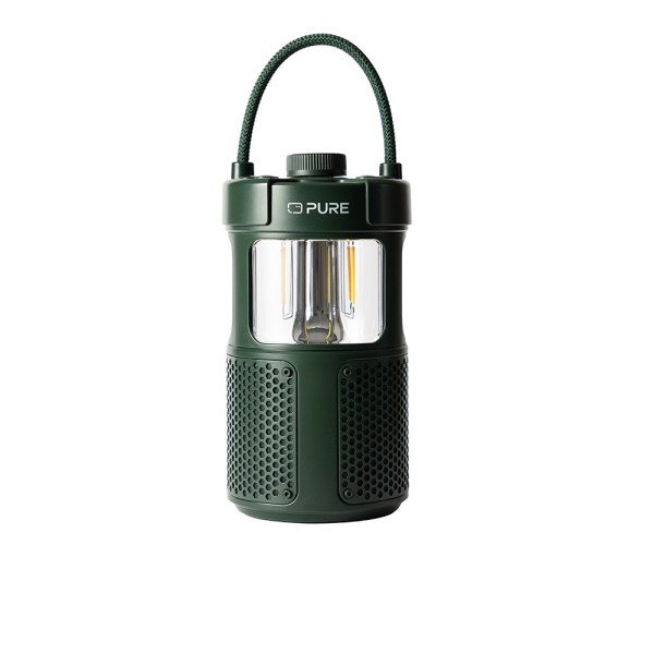 Woodland Glow, wasserdichter Outdoor-Lautsprecher mit LED-Lampe