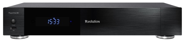 Rvolution PlayerOne 8K | High-End Netzwerk Mediaplayer und Medienserver