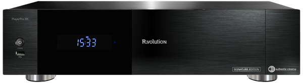 Rvolution PlayerPro 8K Signature Edition | Authentic Cinema Netzwerk Mediaplayer und Medienserver