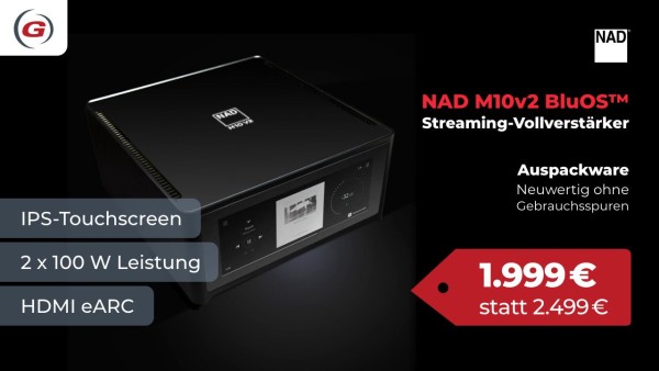 NAD M10v2 Aktion