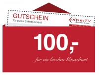 GROBI TV Geschenkgutschein 100