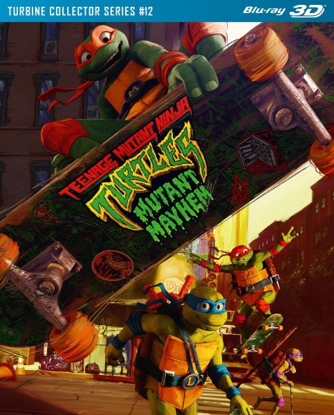 Teenage Mutant Ninja Turtles: Mutant Mayhem 3D - Turbine Collector Series #12 (Blu-ray 3D)