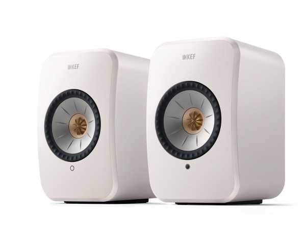 KEF LSX II | WLAN HiFi Lautsprecher (Mineral White) (D)