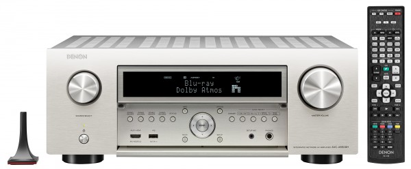 Denon AVC-X6500H | 11.2-Kanal AV-Verstärker (Silber) (D)