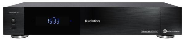 Rvolution PlayerOne 8K Signature Edition | High-End Netzwerk Mediaplayer und Medienserver