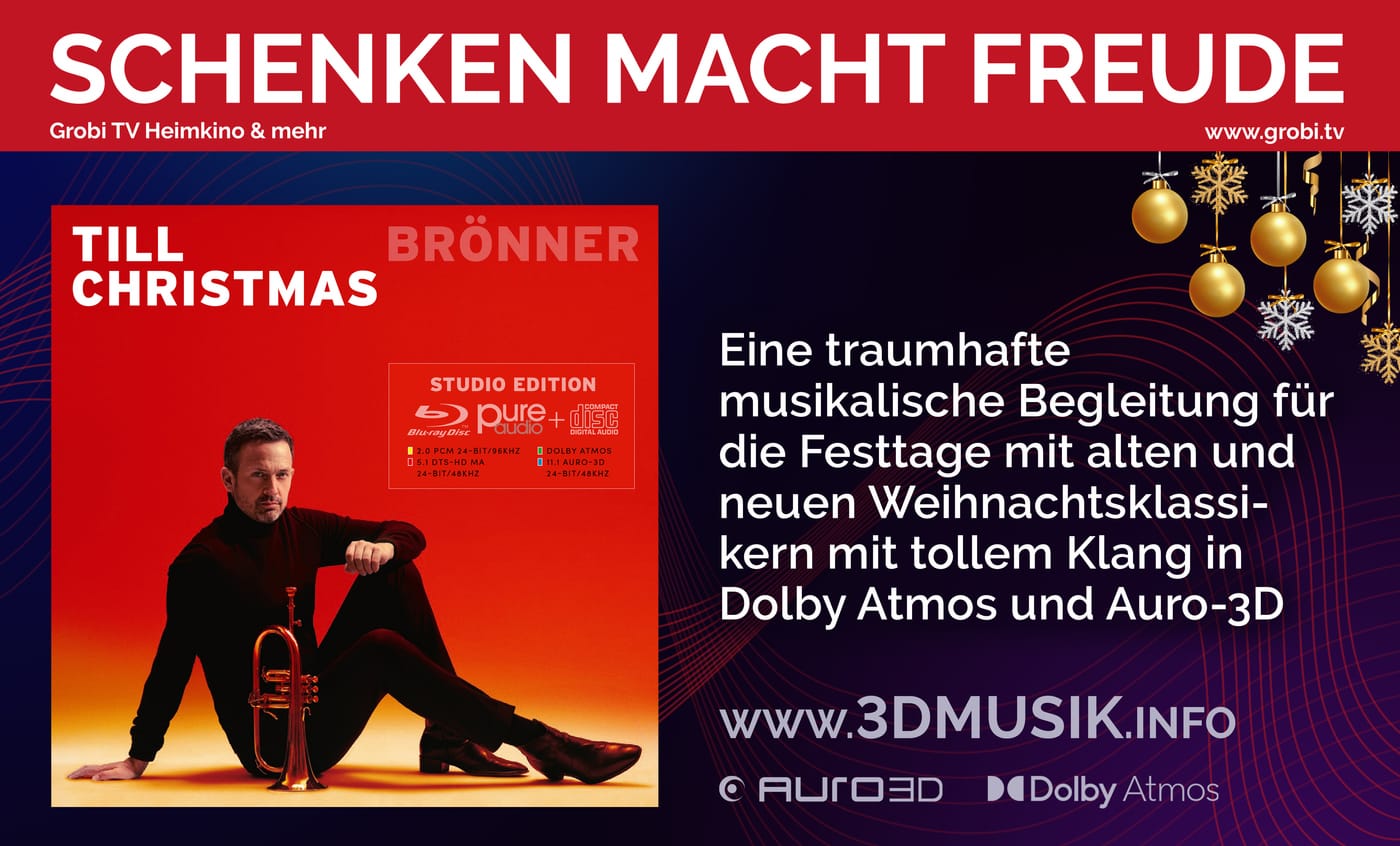 Blu-ray 3D Heimkino-Schild